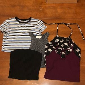 Small crop top bundle